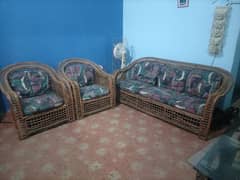 5 seater cane sofa set.