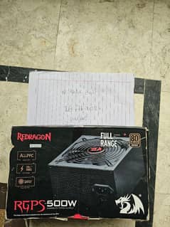 Redragon RGPS - 500 WATTS Full Range Gaming power supply