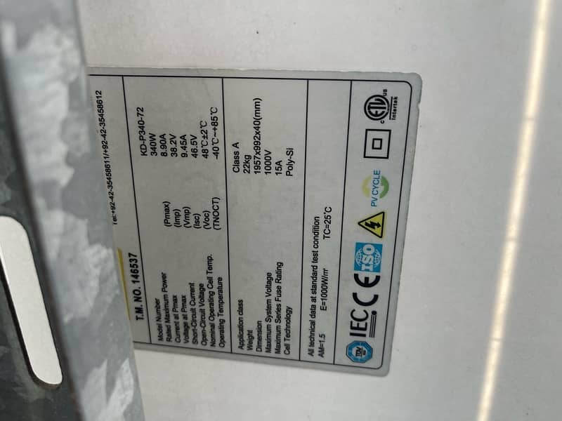 solar setup including inverter, panels and batteries 1