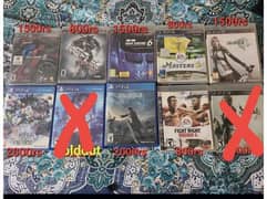 PS3 & PS4 Games