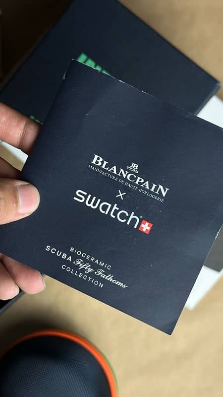 Blancpain X Swatch | Indian Ocean 5