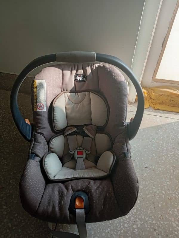 Chicco Stroller with Baby Carrier for sale 5