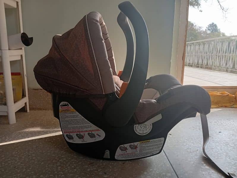 Chicco Stroller with Baby Carrier for sale 6