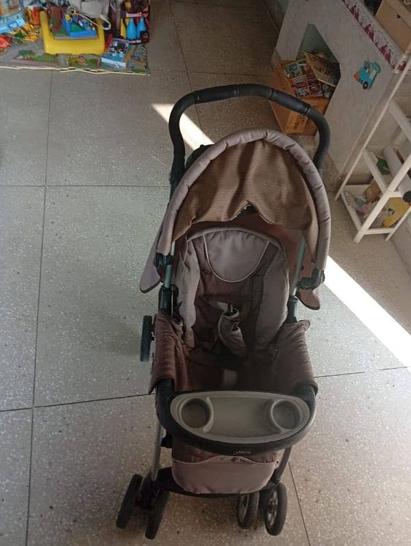 Chicco Stroller with Baby Carrier for sale 8