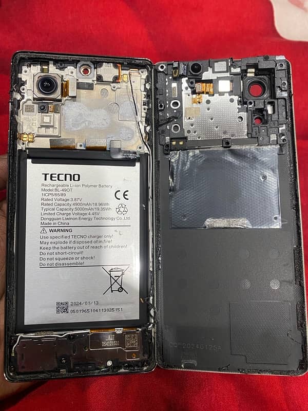 Tecno spark 20 pro plus / board dead (03091411419) 0