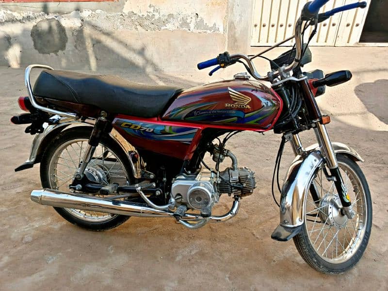 Honda CD 70 2024-25 Lush 0