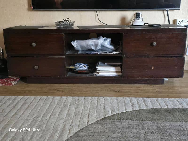 TV Console Media Cabinet 0