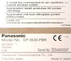 Panasonic DP-3530 Photocopier