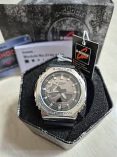 Casio G-Shock watched GM2100 black and silver