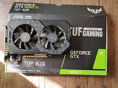 Asus tuf gaming gtx 1660 ti