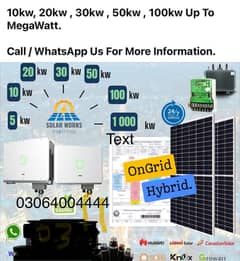 solar panel/inverters/solar projects/installar/hole sale dealer/100kw