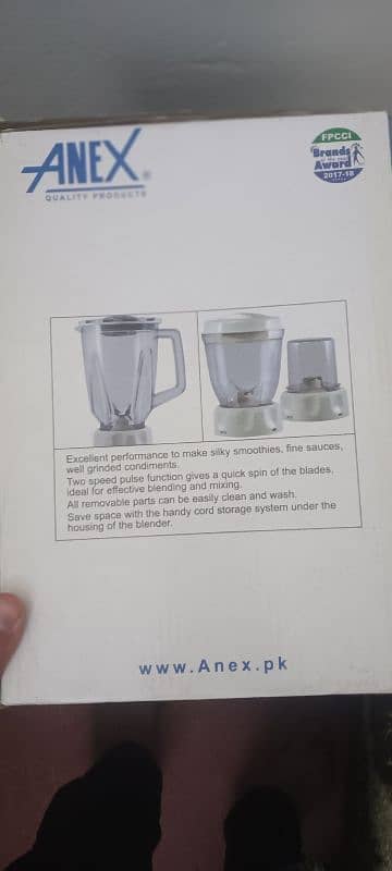 ANEX Deluxe Blender – Like New Condition 4