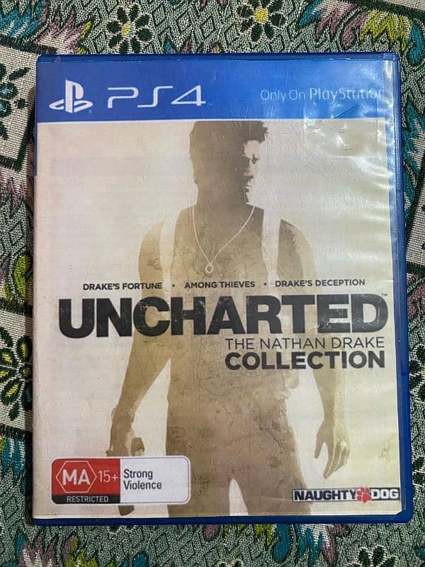 Uncharted nathan's Drake PS4 game 0