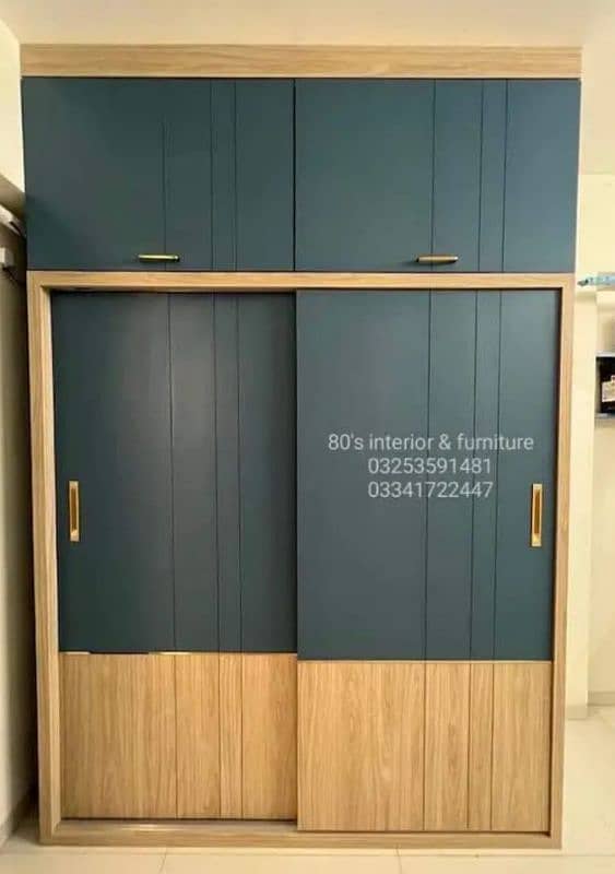 almari, cabinet style wardrobe, sliding cupboard, kitchen cabinet, 11