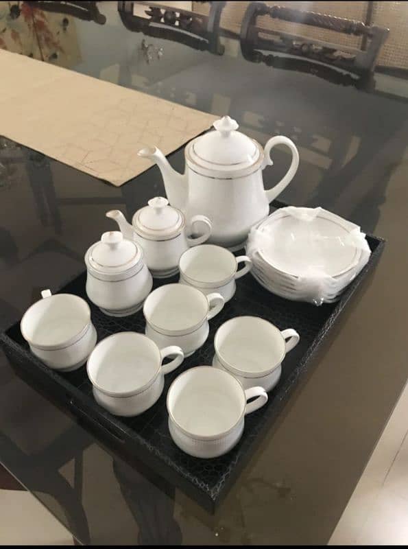 Tea Set - Imported Tea Set - Bone China Tea Set - Tea Set For Sale 1