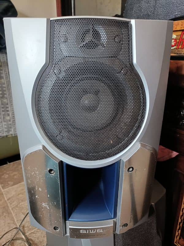 Aiwa speakers with subwoofer Totally Japanese 5