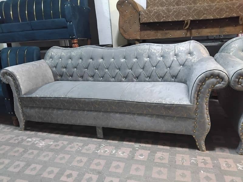 sofa  set 5 seater brand new condition 2