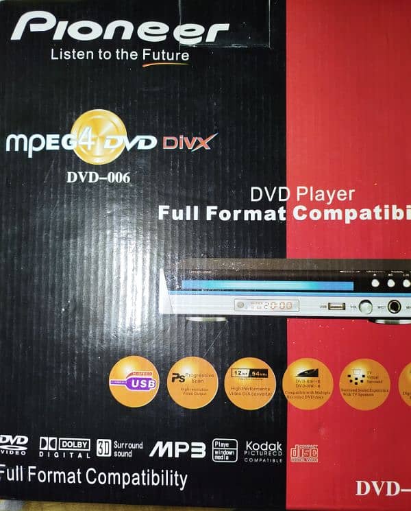 Box Pack Original Pioneer DVD player for Sale (Brand New) 1