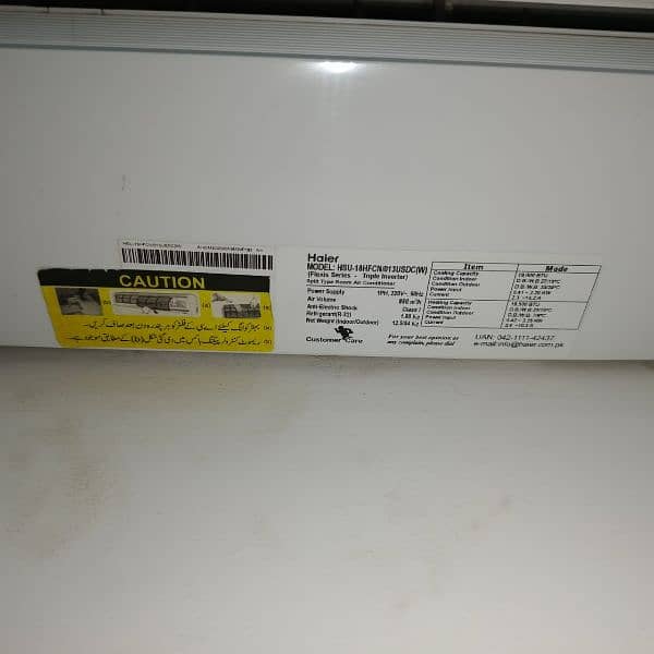 Haier AC DC inverter Less Used 1