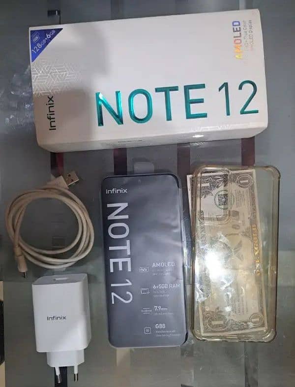 Infinix Note 12 With Complete Box Official PTA Approved 5