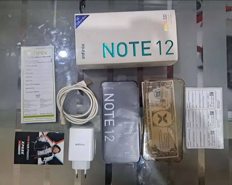 Infinix Note 12 With Complete Box Official PTA Approved 6