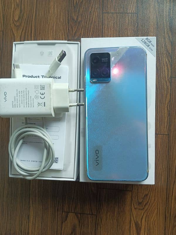 VIVO Y33 S WITH BOX OR CHARGER 8/128 0