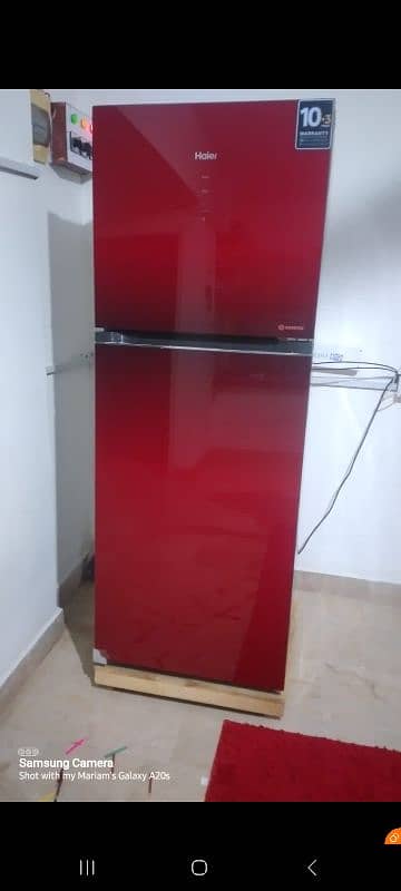 haier slightly used fridge 7