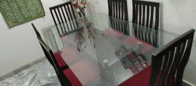 glass top dining table 2