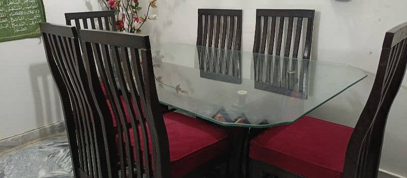 glass top dining table 4