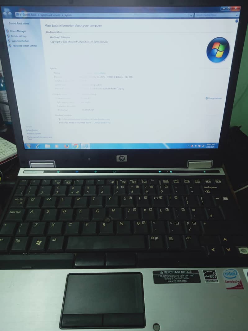 Hp Elitebook 2530p core to duo laptop 4