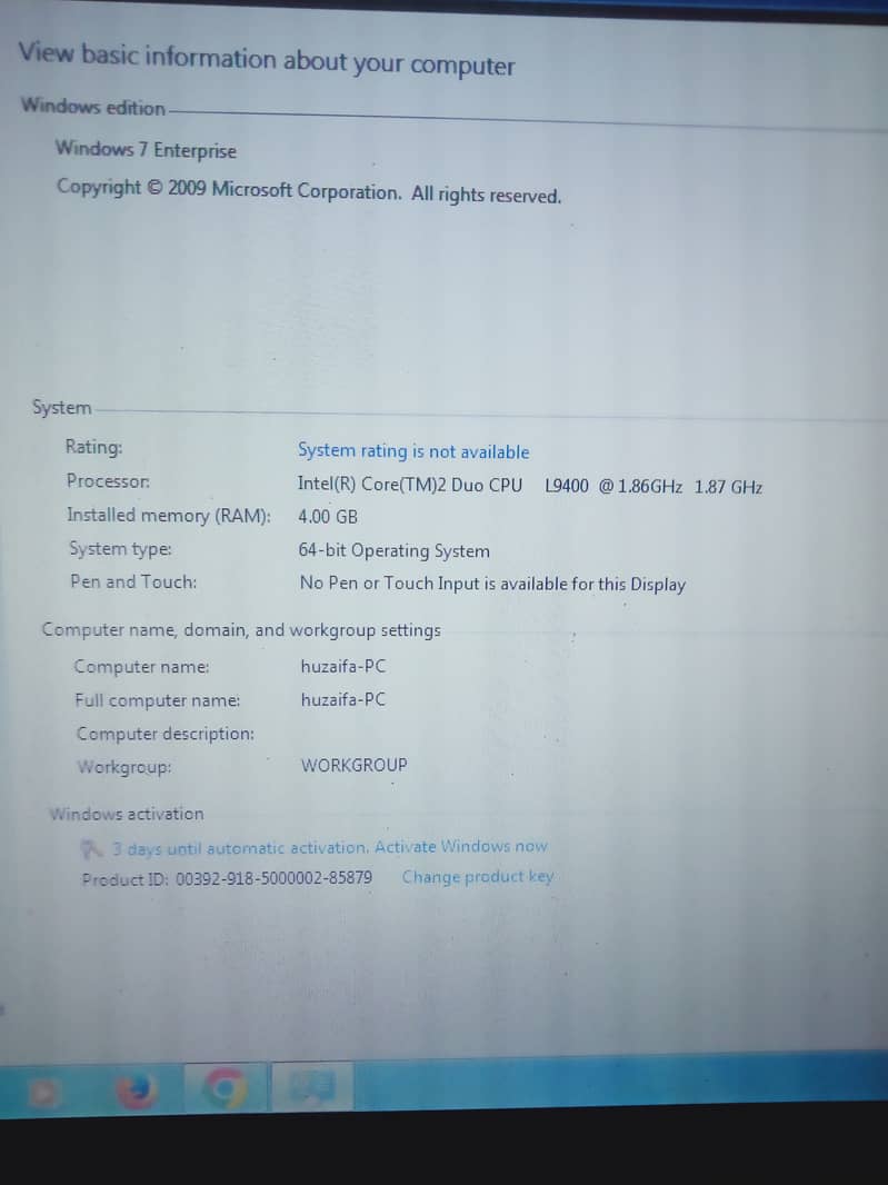 Hp Elitebook 2530p core to duo laptop 6