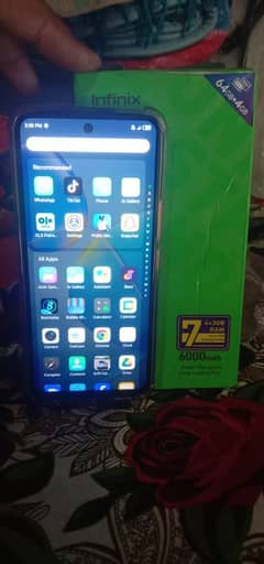 infinix hot 12 play with original box charger