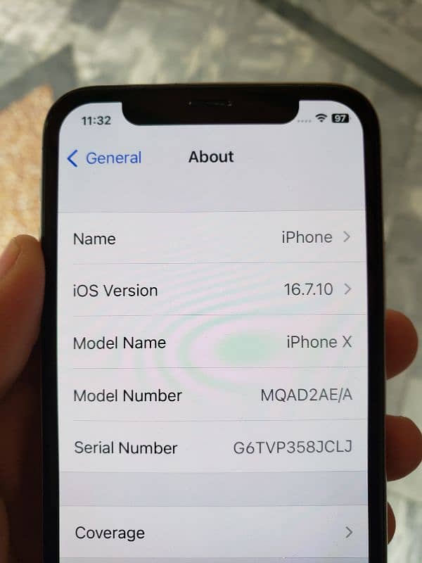 Iphone X Non PTA 64GB not JV 6