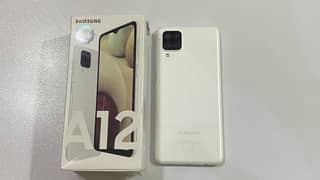 samsung a12 4G 4/128GB with box