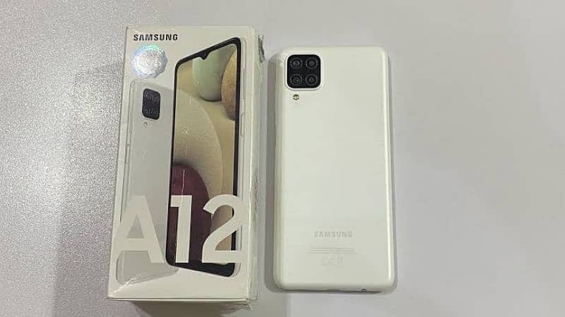 samsung a12 4G 4/128GB with box 0