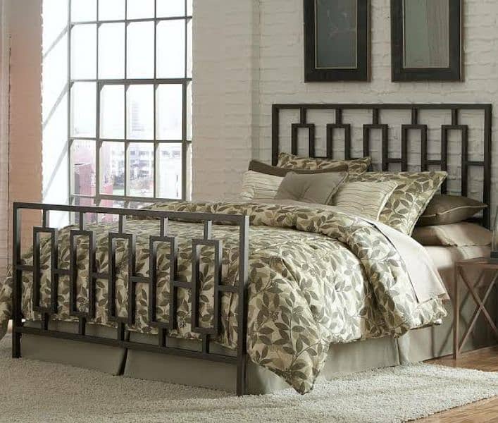 double bed/Single Bed / Iron Bed/steel bed/furniture 13