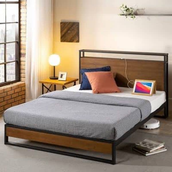 double bed/Single Bed / Iron Bed/steel bed/furniture 18