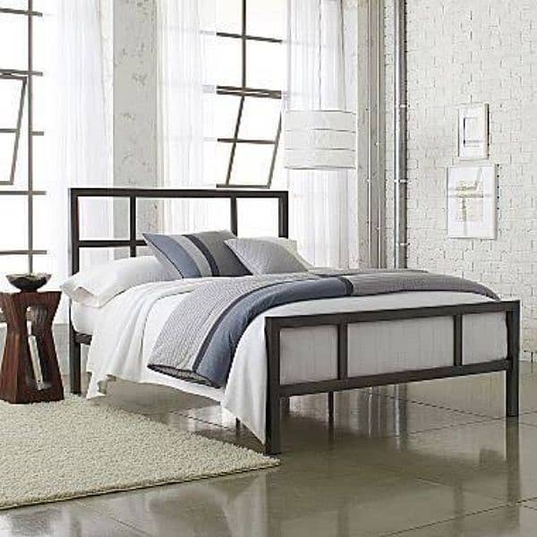 double bed/Single Bed / Iron Bed/steel bed/furniture 19