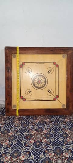 carrom board & football game