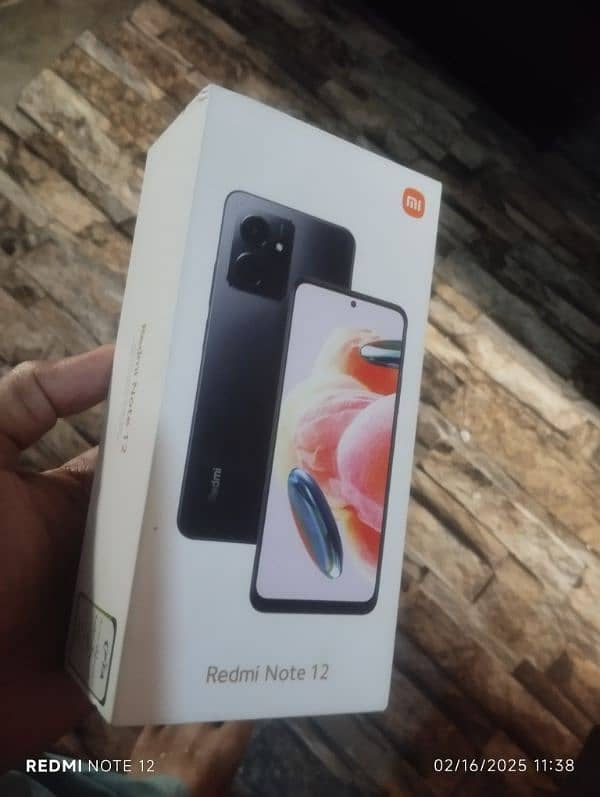 Redmi note 12 new 10/10 hai 0