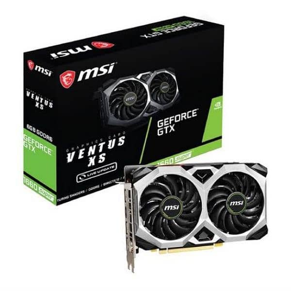 MSI gaming gtx 1660 super lush ventus 0