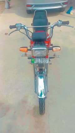 Honda CD 70 model 2009 register 2010