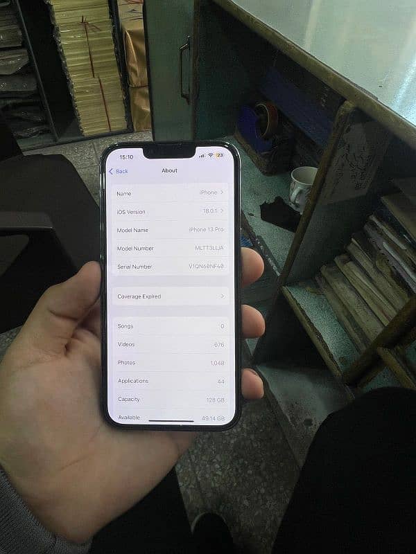 I phone 13 pro non pta fatory unlocked 4