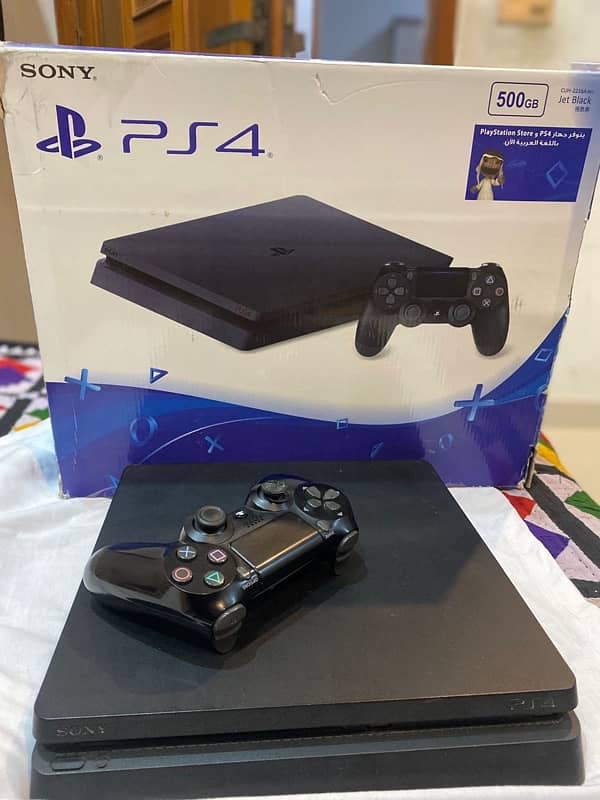 Ps4 Slim (500Gb) 10/10 condition +  1 Free game 4