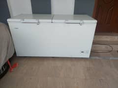 haier double door deep freezer