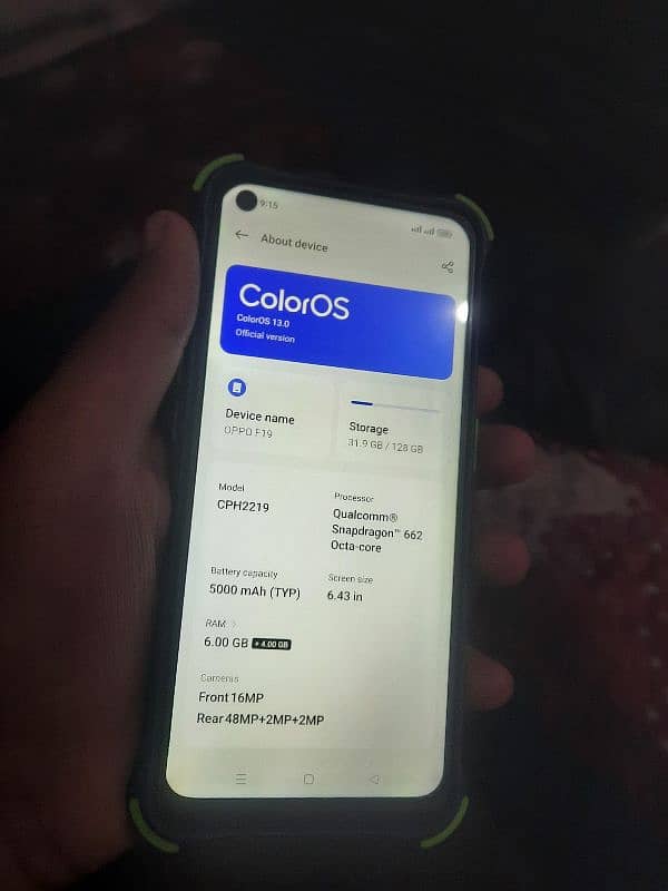 Oppo F19 pta aprove 6 128 1