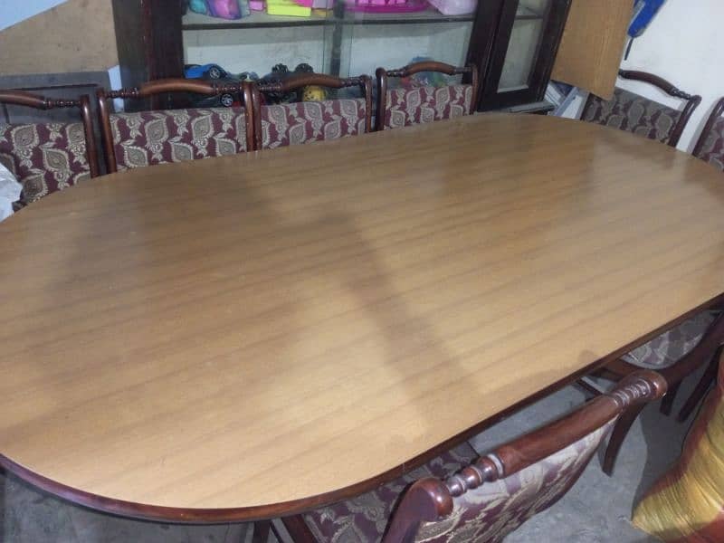 Wooden dinning table 10 seat for sale 0