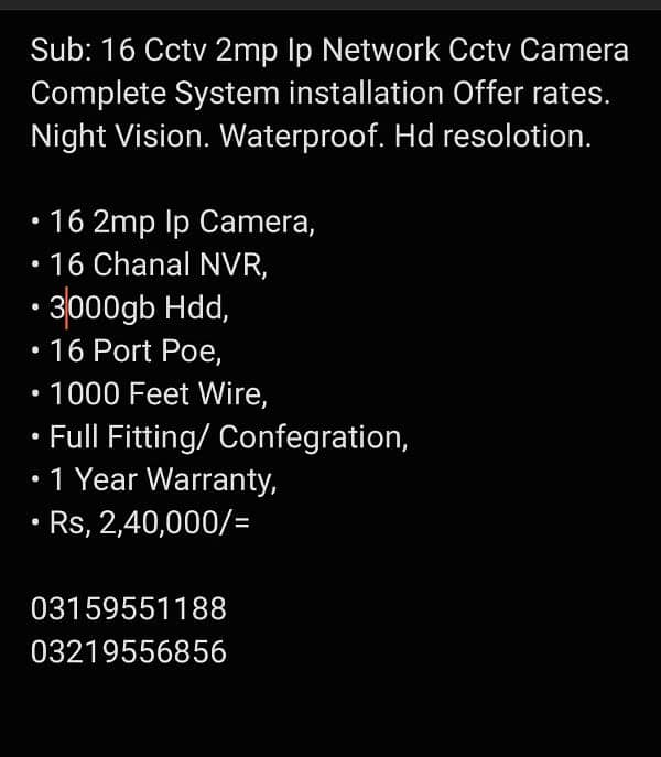 Dahua, Hikvision Cctv ip Camera, Maintenance Installation Confegration 10