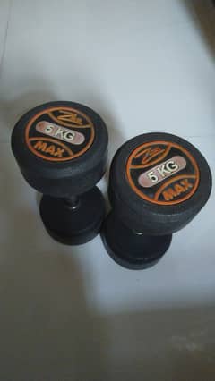 Dumbells 5kg pair