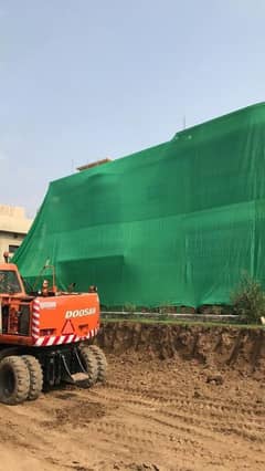 Green Net For Construction | Labour Tents | Tensile Shades